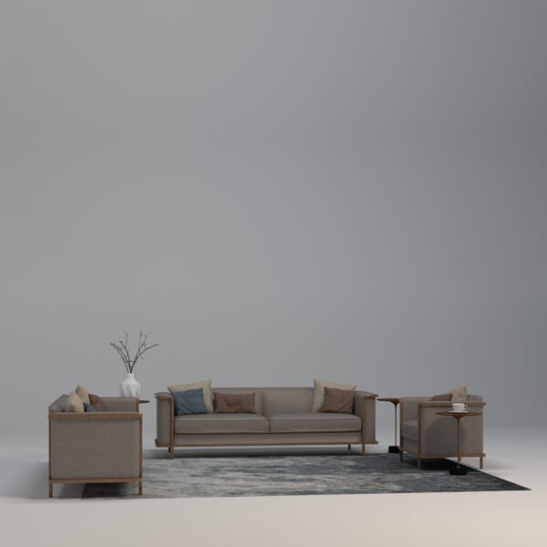 Mid-Century Sofa Set