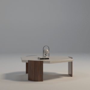 Contemporary Hexagonal Center Table 7 1 13