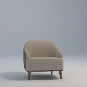 Contemporary Minimalist Lounge Chair 14 CH 10
