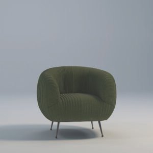 Contemporary Cozy Lounge Chair 8 CH 15