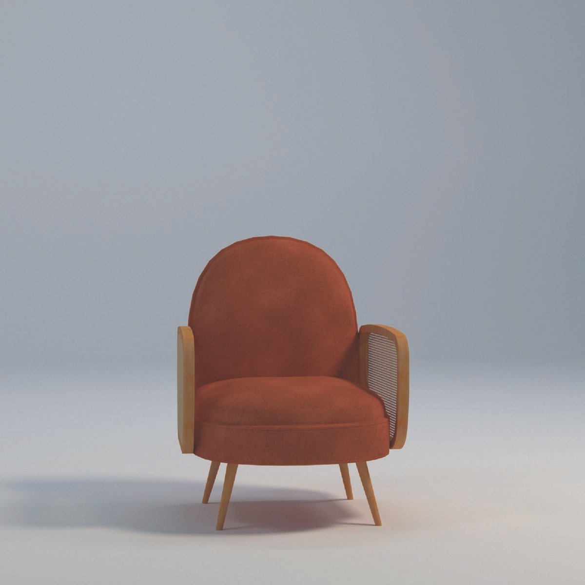 Mid-Century Modern Lounge Chair