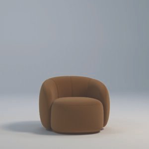 Contemporary Sculpted Lounge Chair 16 CH 3 01