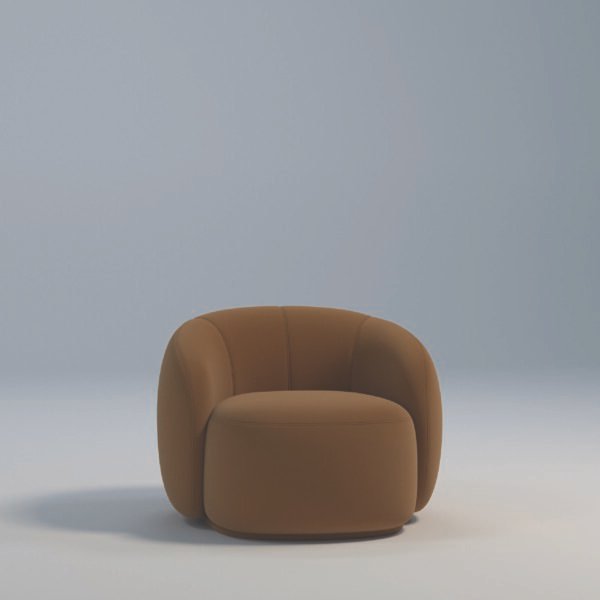 Contemporary Sculpted Lounge Chair 1 Contemporary Sculpted Lounge Chair