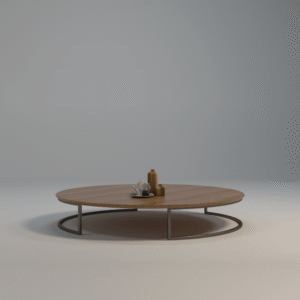 Contemporary Round Center Table 6 c18 01