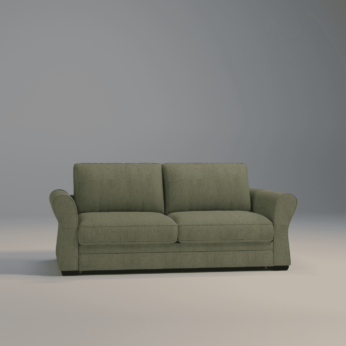 Modern 2-Seater Sofa with Rounded Armrests