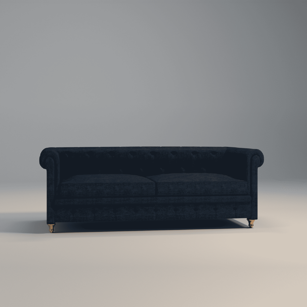 Contemporary Tufted 2-Seater Sofa