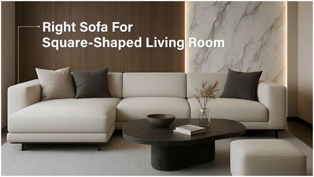 Latest 2026 How To Choose Right Sofa For Your Living Room 8 Right-Sofa-For-Square-Shaped-Living-Room
