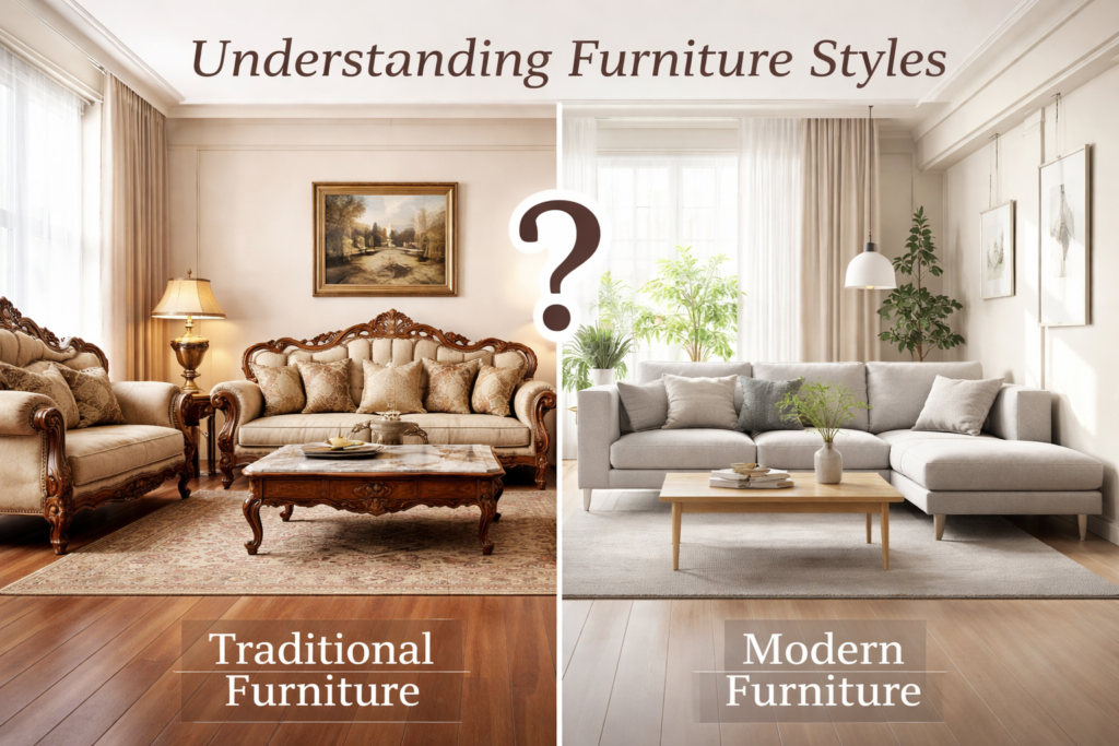 Modern vs Traditional Furniture: Which One Suits Your Home Best?