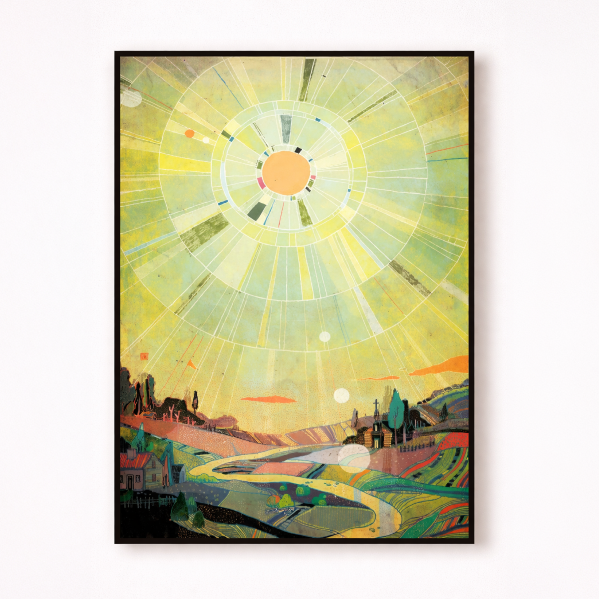 Epod Decore Painting (Divine City)