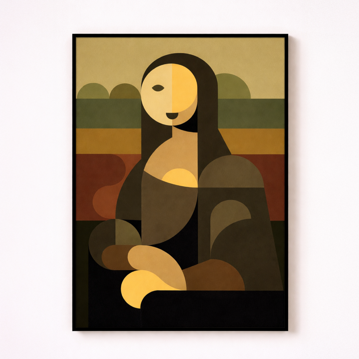 Epod Decore Painting (Bauhaus Monalisa)