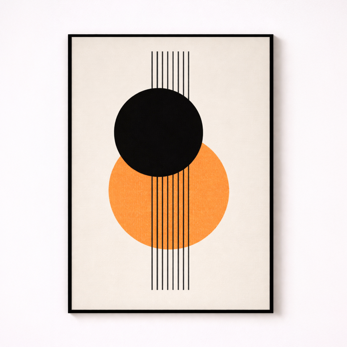 Epod Decore Painting (Minimal Bauhaus Geometry)