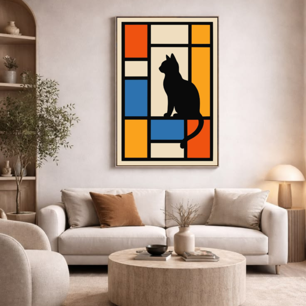 Epod Decore Painting (Whimsy Cat)