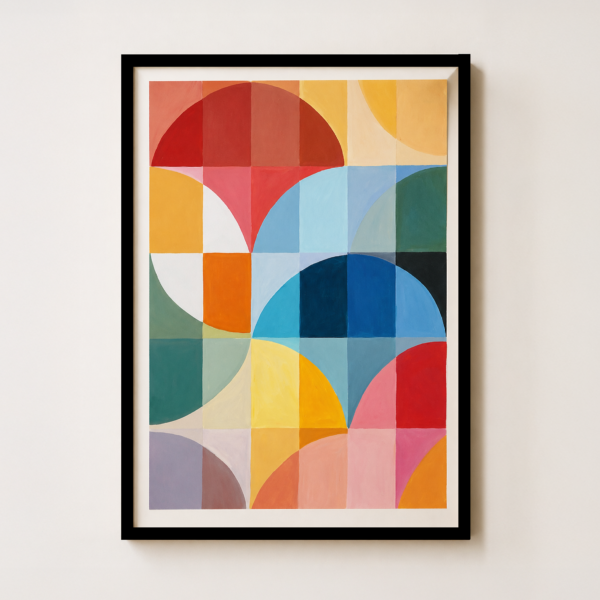 Epod Decore Painting (Colourful Abstract)