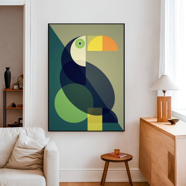 Epod Decore Painting (Modern Toucan)