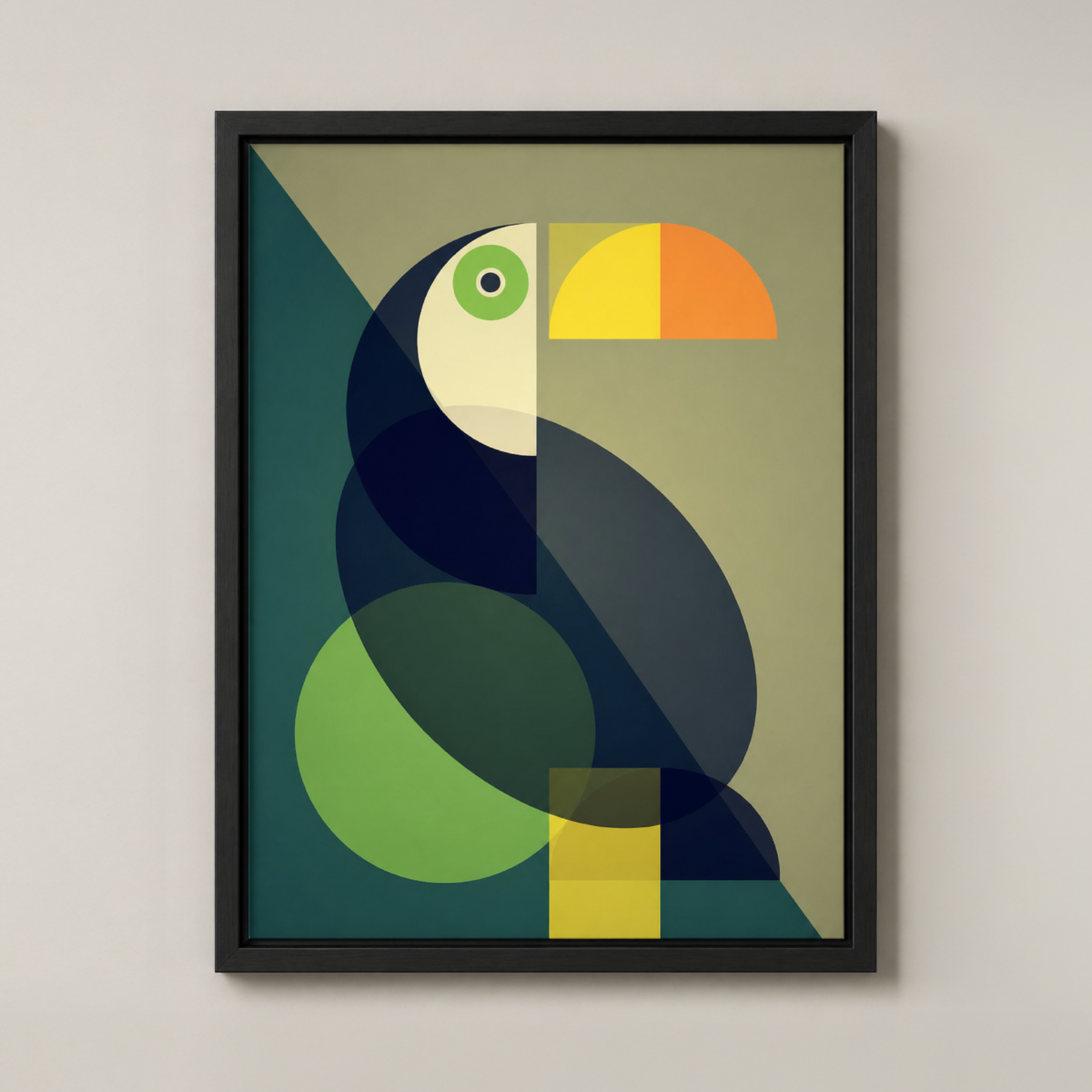 Epod Decore Painting (Modern Toucan)