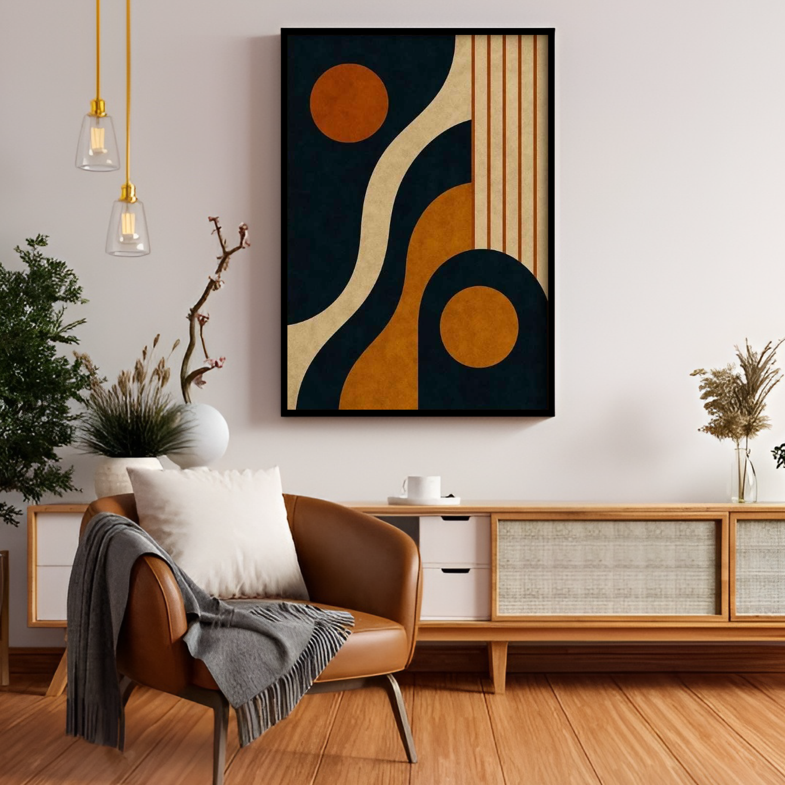 Epod Decore Painting (Elegant Flow)