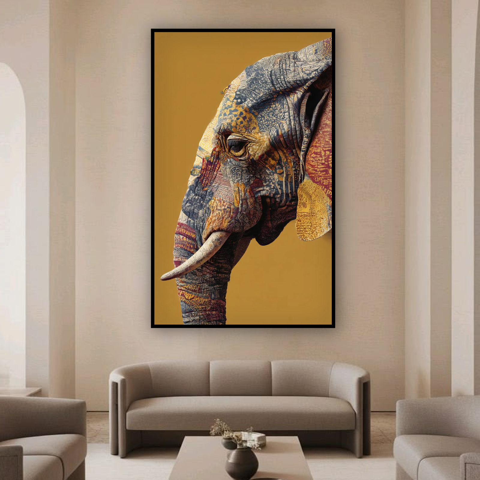 Epod Decore Painting (Homage to the Tribe)