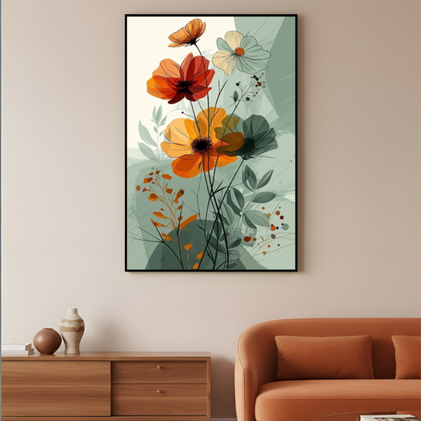 Epod Decore Painting (Flower shades)