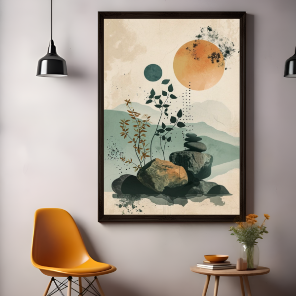 Epod Decore Painting (Aesthetic Geo Painting)