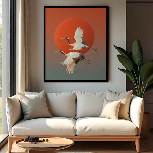 Epod Decore Painting (Flying Phoenix)