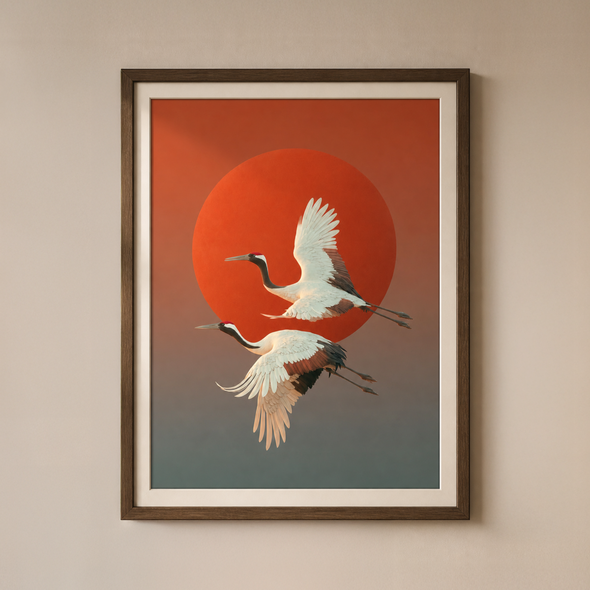 Epod Decore Painting (Flying Phoenix)