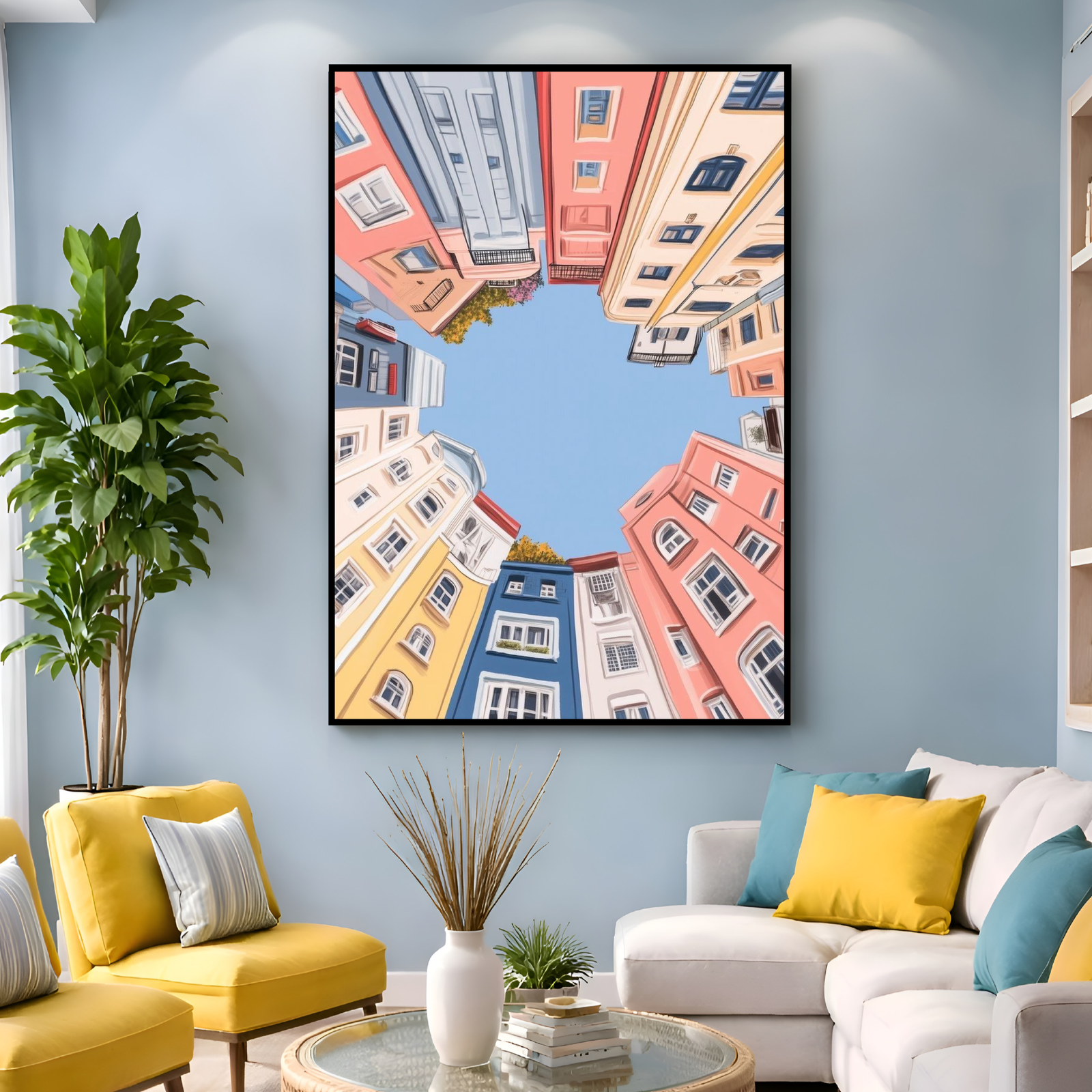 Epod Decore Painting (Pastel Colonies)