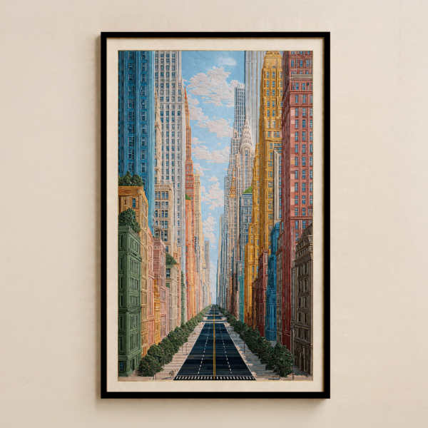 Epod Decore Painting (City of style)