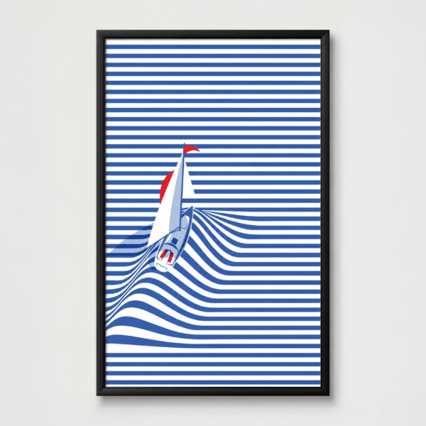 Epod Decore Painting (Sail through it)