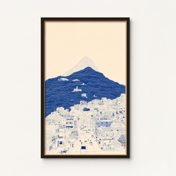 Epod Decore Painting (Mount Fuji)