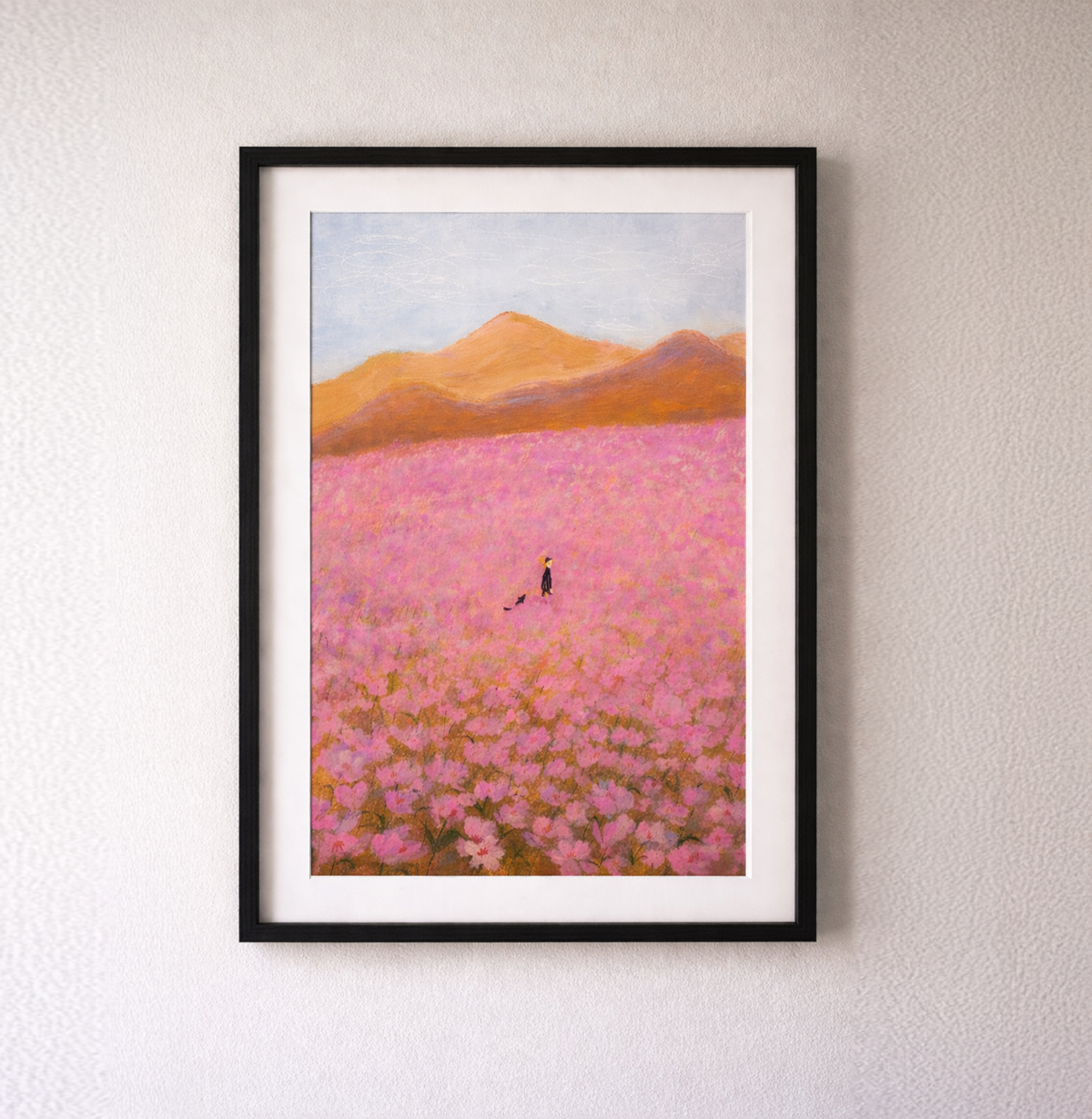 Epod Decore Painting(Wanderer in the plains)