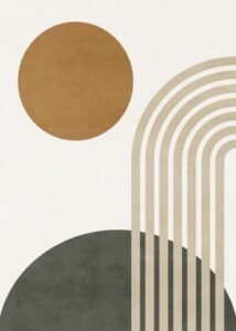 Epod Decore Painting (Minimal Bauhaus)