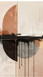 Epod Decore Painting (Muted Art Deco)